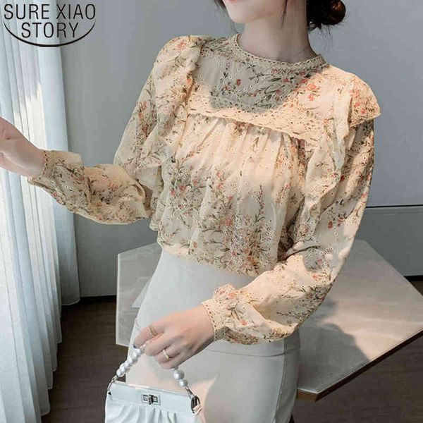 floral print chiffon shirt embroidery vintage women lace blouse plus size loose long sleeve stand collar 13103 210417, White
floral print chiffon shirt embroidery vintage women lace blouse plus size loose long sleeve stand collar 13103 210417, White