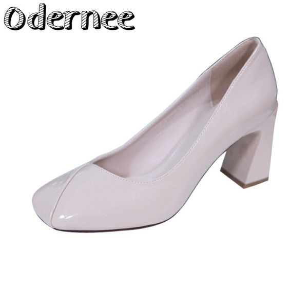 dress shoes odernee women's patent leather pumps square toe classic thick high heels ol party wedding lady size34-39, Black
dress shoes odernee women's patent leather pumps square toe classic thick high heels ol party wedding lady size34-39, Black