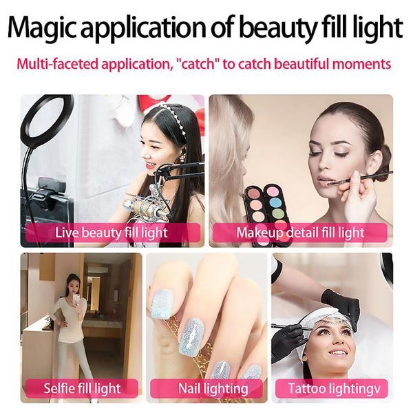 selling led selfie ring light 26cm 3 in 1 dimmable po studio with phone holder tripod live broadcast props flash heads
selling led selfie ring light 26cm 3 in 1 dimmable po studio with phone holder tripod live broadcast props flash heads