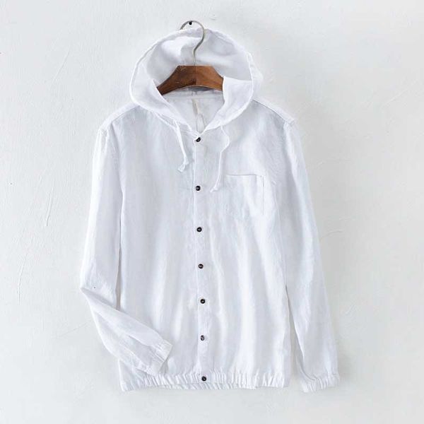 men's casual shirts summer hooded linen shirt long sleeve men breathable thin soft skin sunlight protection male clothing 6b7r, White;black
men's casual shirts summer hooded linen shirt long sleeve men breathable thin soft skin sunlight protection male clothing 6b7r, White;black