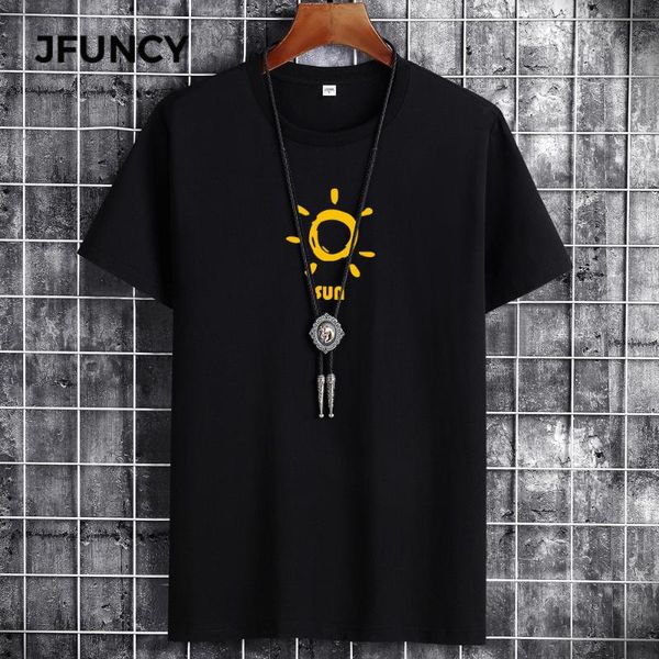 men's t-shirts jfuncy 2021 summer cotton man t-shirt plus size fashion harajuku sun printing breathable men tshirt, White;black
men's t-shirts jfuncy 2021 summer cotton man t-shirt plus size fashion harajuku sun printing breathable men tshirt, White;black