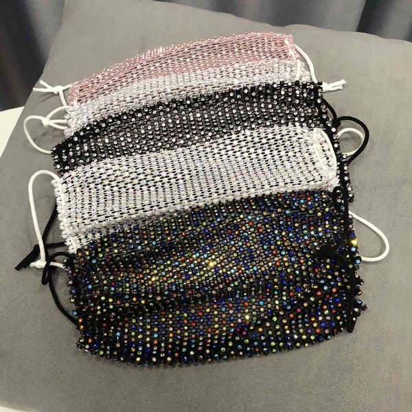 female summer net red star with same diamond inlaid decorative personalized glittering rhinestone mask
female summer net red star with same diamond inlaid decorative personalized glittering rhinestone mask