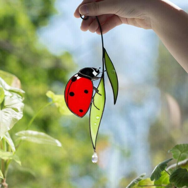 lady bug suncatcher stained glass window hanging sign indoor outdoor feng shui sun catcher rainbow maker decoration garden decorations
lady bug suncatcher stained glass window hanging sign indoor outdoor feng shui sun catcher rainbow maker decoration garden decorations