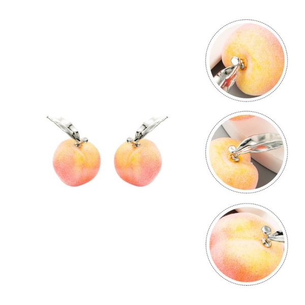 dangle & chandelier 1pair trendy fruit ear decors creative girl stud artificial peach earring, Silver
dangle & chandelier 1pair trendy fruit ear decors creative girl stud artificial peach earring, Silver