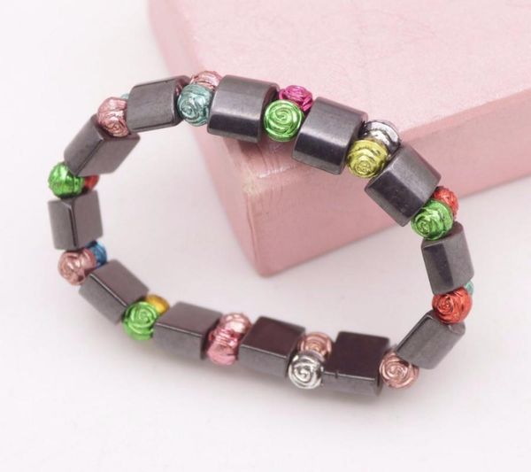 beaded, strands 5 pcs black natural magnetic hematite stretch bracelet 6.5" therapy
beaded, strands 5 pcs black natural magnetic hematite stretch bracelet 6.5" therapy