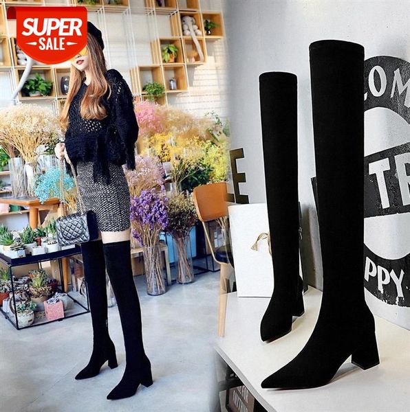 1988-6 european and american style fashion simple thick-heeled high-heeled pointed suede nightclub slim pedicure over-the-knee bo #wg6z
1988-6 european and american style fashion simple thick-heeled high-heeled pointed suede nightclub slim pedicure over-the-knee bo #wg6z