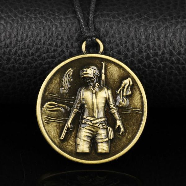 chains game eat chicken logo jewelry necklace vintage accessories adjustable leather rope pendants necklaces fans gift, Silver
chains game eat chicken logo jewelry necklace vintage accessories adjustable leather rope pendants necklaces fans gift, Silver