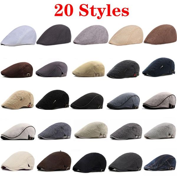 berets men british style autumn winter solid color cap hats fashion flat caps for hat classic vintage adjustable beret, Blue;gray
berets men british style autumn winter solid color cap hats fashion flat caps for hat classic vintage adjustable beret, Blue;gray