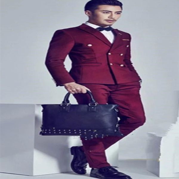 men's suits & blazers double breasted 2 pieces (jacket+pants+bowtie) fashion cool handsome terno masculino custume hoome, White;black
men's suits & blazers double breasted 2 pieces (jacket+pants+bowtie) fashion cool handsome terno masculino custume hoome, White;black