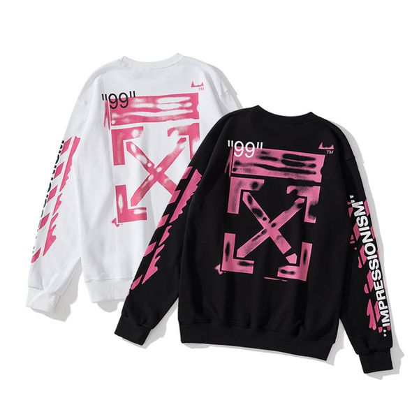 fashion fleece white digital 99 pink hoodies arrow print round neck sweater men's and women's casual coat, Black
fashion fleece white digital 99 pink hoodies arrow print round neck sweater men's and women's casual coat, Black
