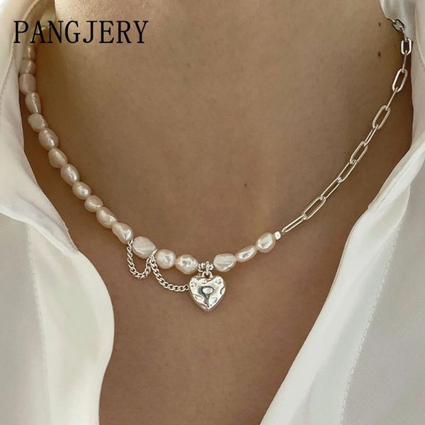 chains pangjery 925 sterling silver pearl love heart chain necklaces for charm women ins fashion luxury beautiful party jewelry gifts
chains pangjery 925 sterling silver pearl love heart chain necklaces for charm women ins fashion luxury beautiful party jewelry gifts