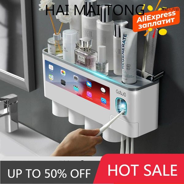 bath accessory set gunot magnetic adsorption toothbrush holder automatic toothpaste squeezer dispenser wall mount storage rack bathroom acce
bath accessory set gunot magnetic adsorption toothbrush holder automatic toothpaste squeezer dispenser wall mount storage rack bathroom acce