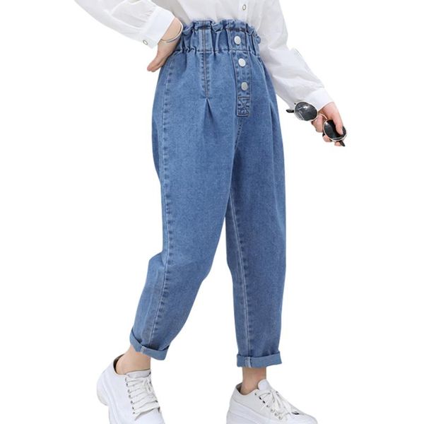 jeans girls solid color girl child high waist kid's spring autumn children's clothes 6 8 10 12 14, Blue
jeans girls solid color girl child high waist kid's spring autumn children's clothes 6 8 10 12 14, Blue