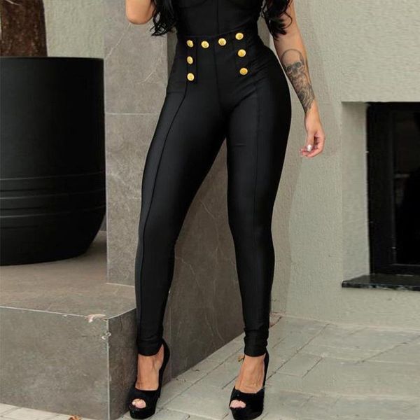 women's pants & capris trousers 2021 button harajuku slim solid black high waisted elastic tight hip streetwear, Black;white
women's pants & capris trousers 2021 button harajuku slim solid black high waisted elastic tight hip streetwear, Black;white