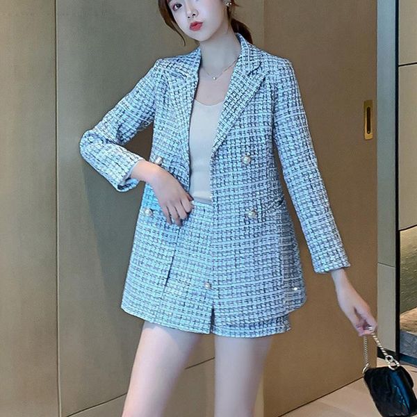 women's suits & blazers 2021 europe and america autumn fit double-breasted suit jacket temperament blazer top, White;black
women's suits & blazers 2021 europe and america autumn fit double-breasted suit jacket temperament blazer top, White;black