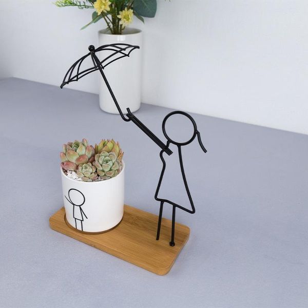 planters & pots 1 set iron ceramic succulent plant pot modern simple flowerpot creative abstract parent-child companionship flower (white,
planters & pots 1 set iron ceramic succulent plant pot modern simple flowerpot creative abstract parent-child companionship flower (white,