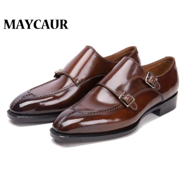 dress shoes monk men genuine leather handmade vintage retro office formal wedding party mens shoe, Black
dress shoes monk men genuine leather handmade vintage retro office formal wedding party mens shoe, Black