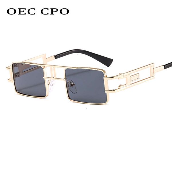 Fashion Rectangle Men's brands Designer Small Shades Black Steampunk sunglasses For Women's glasses UV400 O557
Fashion Rectangle Men's brands Designer Small Shades Black Steampunk sunglasses For Women's glasses UV400 O557