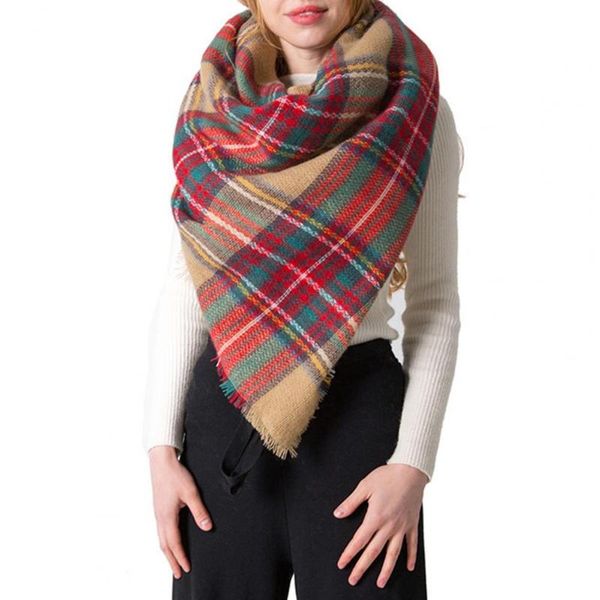 scarves autumn and winter imitation cashmere double-sided colorful plaid square scarf ladies shawl apparel accessories, Blue;gray
scarves autumn and winter imitation cashmere double-sided colorful plaid square scarf ladies shawl apparel accessories, Blue;gray
