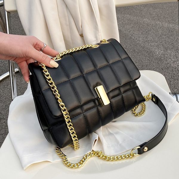 small lattice pu leather crossbody bags for women 2021 spring luxury trendy chain travel shoulder handbags and purses l003
small lattice pu leather crossbody bags for women 2021 spring luxury trendy chain travel shoulder handbags and purses l003