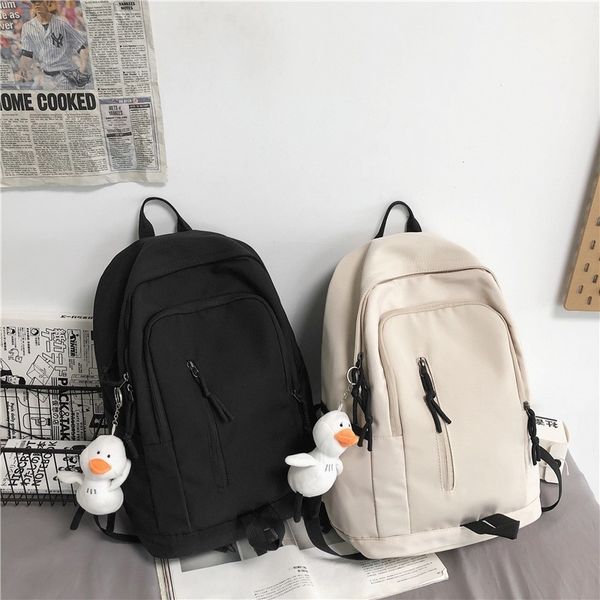 fashion women's backpack summer nylon solid color school bag for girls trendy large-capacity waterproof
fashion women's backpack summer nylon solid color school bag for girls trendy large-capacity waterproof