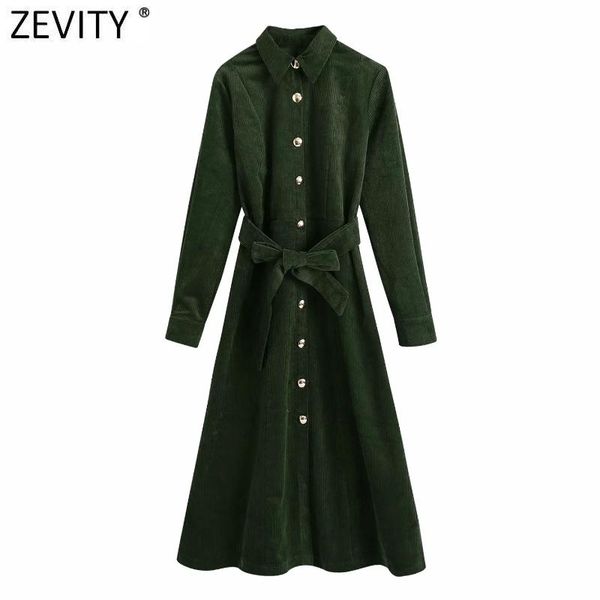 zevity women elegant single breasted long sleeve bow sashes slim shirt dress office ladies corduroy business vestidos ds4736 casual dresses, Black;gray
zevity women elegant single breasted long sleeve bow sashes slim shirt dress office ladies corduroy business vestidos ds4736 casual dresses, Black;gray