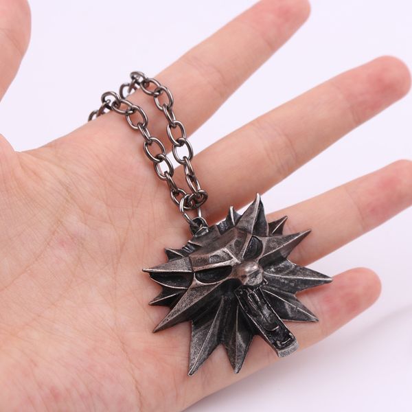 wholesale evil lion head style design metal necklace with pendant fashion casual gift anniversary party, Silver
wholesale evil lion head style design metal necklace with pendant fashion casual gift anniversary party, Silver