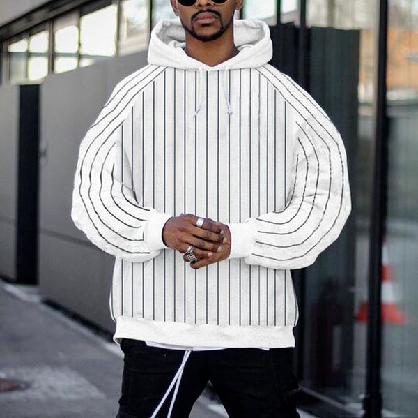 men's hoodies & sweatshirts man stripped long sleeve sweatshirt autumn clothes men streetwear casual loose hooded pullover hoodie 2021, Black
men's hoodies & sweatshirts man stripped long sleeve sweatshirt autumn clothes men streetwear casual loose hooded pullover hoodie 2021, Black