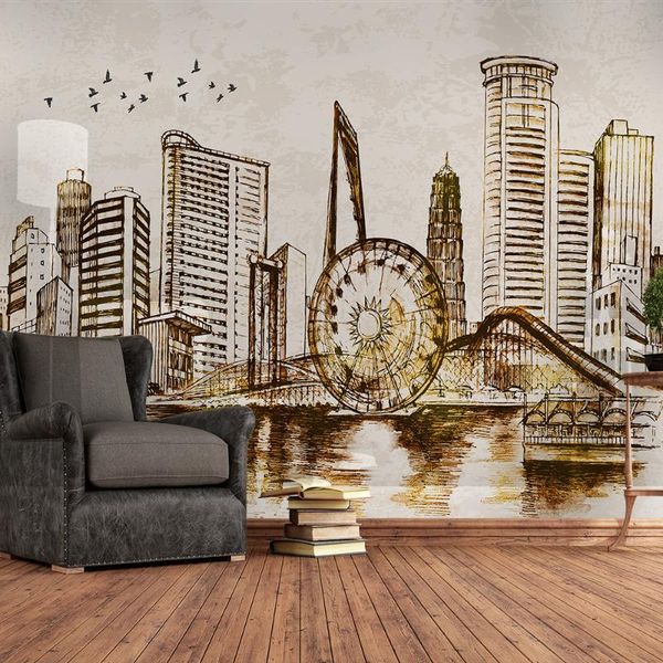 wallpapers custom 3d wallpaper nordic city architecture modern minimalist landscape wall painting series - high-grade waterproof material
wallpapers custom 3d wallpaper nordic city architecture modern minimalist landscape wall painting series - high-grade waterproof material