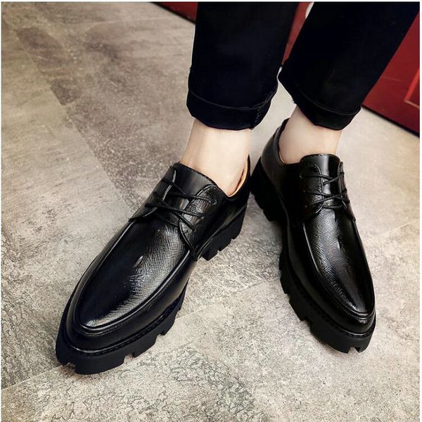 shoe d54 male fashion wedding dressed men's business dress pointed toe oxfords formal driving marriage basic shoes 2021 xsx3, Black
shoe d54 male fashion wedding dressed men's business dress pointed toe oxfords formal driving marriage basic shoes 2021 xsx3, Black