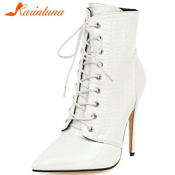 boots karin ladies mature high heel lace-up pointed toe ankle women fashion punk fretwork shoes woman, Black
boots karin ladies mature high heel lace-up pointed toe ankle women fashion punk fretwork shoes woman, Black