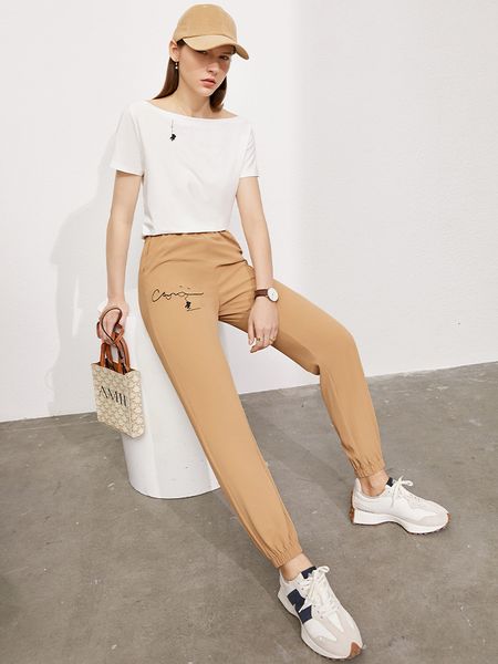 women's pants & capris calças femininas para esporte, casuais bordadas, com elástico na cintura, modelo 12170243 tni9, Black;white
women's pants & capris calças femininas para esporte, casuais bordadas, com elástico na cintura, modelo 12170243 tni9, Black;white