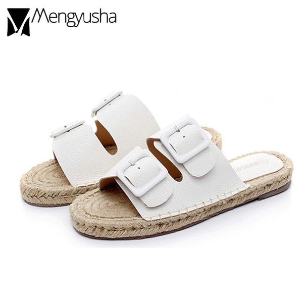 slippers korean design straw knitted beach slides women summer two buckle decorate roman flip flops woman fisherman shoes, Black
slippers korean design straw knitted beach slides women summer two buckle decorate roman flip flops woman fisherman shoes, Black