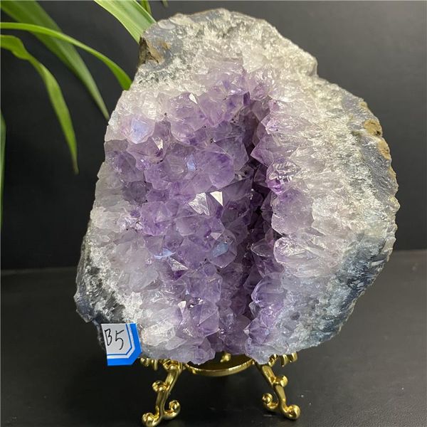 decorative objects & figurines natural purple amethyst cathedral quartz crystal cluster mineral specimen from brazil
decorative objects & figurines natural purple amethyst cathedral quartz crystal cluster mineral specimen from brazil