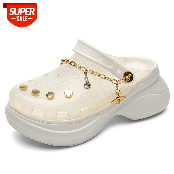 clogs women sandals summer hole slippers beach anti-skid thick bottom outside increase shoes for sandalias mujer #6c1i, Black
clogs women sandals summer hole slippers beach anti-skid thick bottom outside increase shoes for sandalias mujer #6c1i, Black