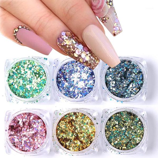 box nail glitter sequins holographic hexagon mermaid dipping powder flakes diy foil slider paillette art set la1539-141, Silver;gold
box nail glitter sequins holographic hexagon mermaid dipping powder flakes diy foil slider paillette art set la1539-141, Silver;gold