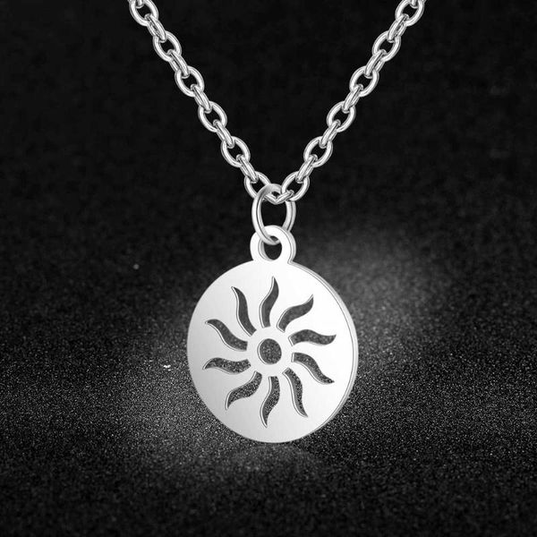 pendant necklaces quality 100% stainless steel sun charm necklace for women fashion high polish special gift, Silver
pendant necklaces quality 100% stainless steel sun charm necklace for women fashion high polish special gift, Silver