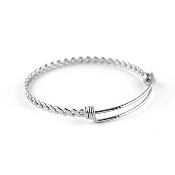 bangle 5pcs/lot 100% stainless steel diy charm 50-65mm jewelry finding expandable adjustable wire bangles bracelet wholesale, Black
bangle 5pcs/lot 100% stainless steel diy charm 50-65mm jewelry finding expandable adjustable wire bangles bracelet wholesale, Black