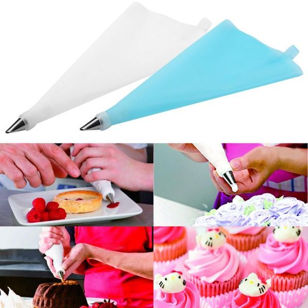 16pcs/set diy 31cm length silicone ice piping cream pastry bag cake with nozzles decorating squeeze baking tool & tools
16pcs/set diy 31cm length silicone ice piping cream pastry bag cake with nozzles decorating squeeze baking tool & tools