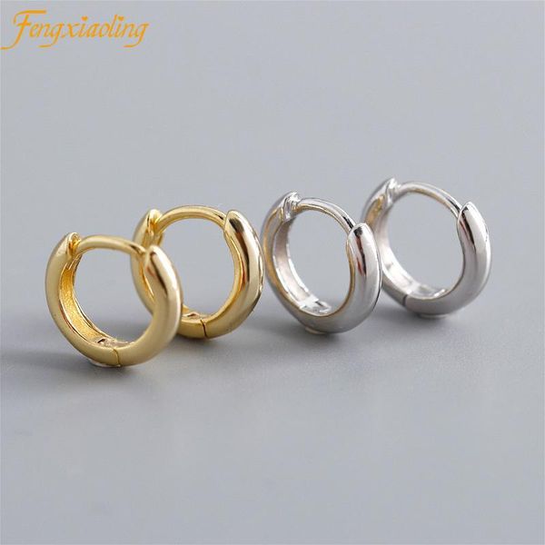 hoop & huggie 100% real 925 sterling silver minimalism circle earrings golden making fine jewelry gift wedding party engagement, Golden;silver
hoop & huggie 100% real 925 sterling silver minimalism circle earrings golden making fine jewelry gift wedding party engagement, Golden;silver