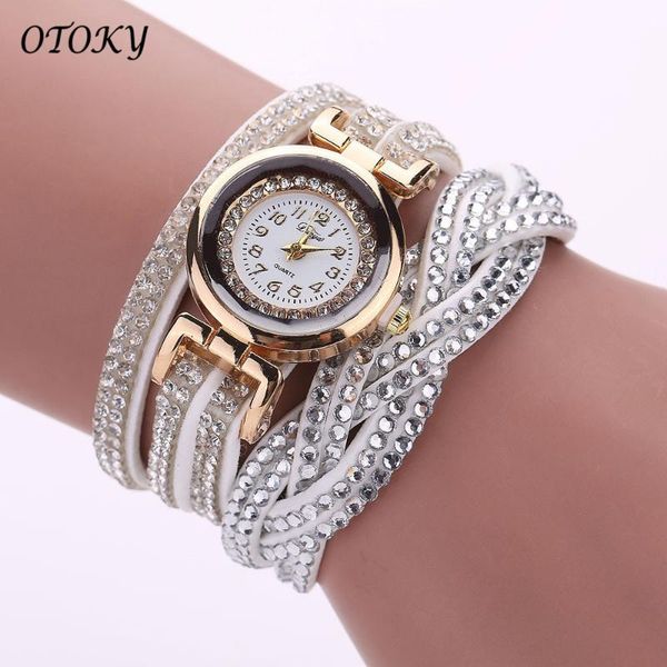 vintage luxury watch women dress crystal wristwatch bracelet alloy analog quartz wrist female clock watches wristwatches, Slivery;brown
vintage luxury watch women dress crystal wristwatch bracelet alloy analog quartz wrist female clock watches wristwatches, Slivery;brown