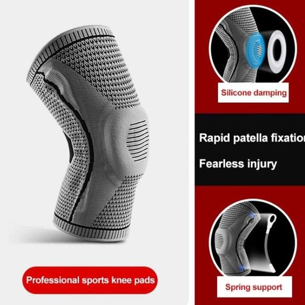 ly 1pcs compression knee support sports pad silicone knitted outdoor basketball running fitness protector s elbow & pads, Black;gray
ly 1pcs compression knee support sports pad silicone knitted outdoor basketball running fitness protector s elbow & pads, Black;gray