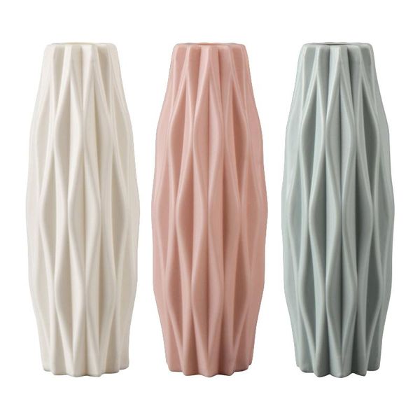 plastic dried flower vase nordic style arrangement container tabledecorative pot for home office decor vases
plastic dried flower vase nordic style arrangement container tabledecorative pot for home office decor vases