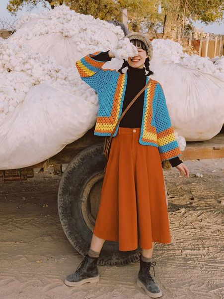 women's vests hand-knitted cardigan knitted tibetan travel s ethnic style jacket short matching color sweater, Black;white
women's vests hand-knitted cardigan knitted tibetan travel s ethnic style jacket short matching color sweater, Black;white