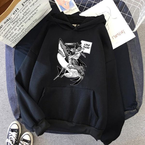 men's hoodies & sweatshirts chainsaw man anime long sleeve streetwear harajuku sweatshirt men/women sport hoody, Black
men's hoodies & sweatshirts chainsaw man anime long sleeve streetwear harajuku sweatshirt men/women sport hoody, Black