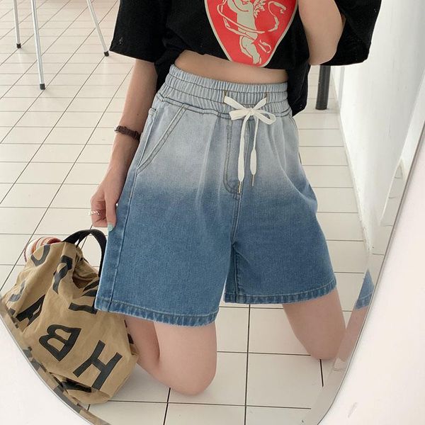 women's jeans s-xl 2colors knee length denim shorts women gradient high waist biker wide leg summer 2021 streetwear (78679, Blue
women's jeans s-xl 2colors knee length denim shorts women gradient high waist biker wide leg summer 2021 streetwear (78679, Blue