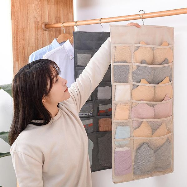 storage bags creative double-sided hanging bag wall type large clothing finishing waterproof moisture-proof
storage bags creative double-sided hanging bag wall type large clothing finishing waterproof moisture-proof