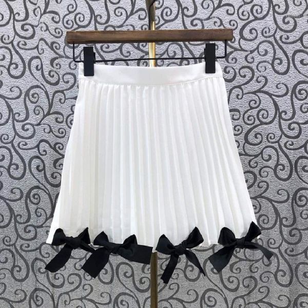 skirts women's skirt 2021 summer party club ladies color block bow deco casual mini pleated girls, Black
skirts women's skirt 2021 summer party club ladies color block bow deco casual mini pleated girls, Black