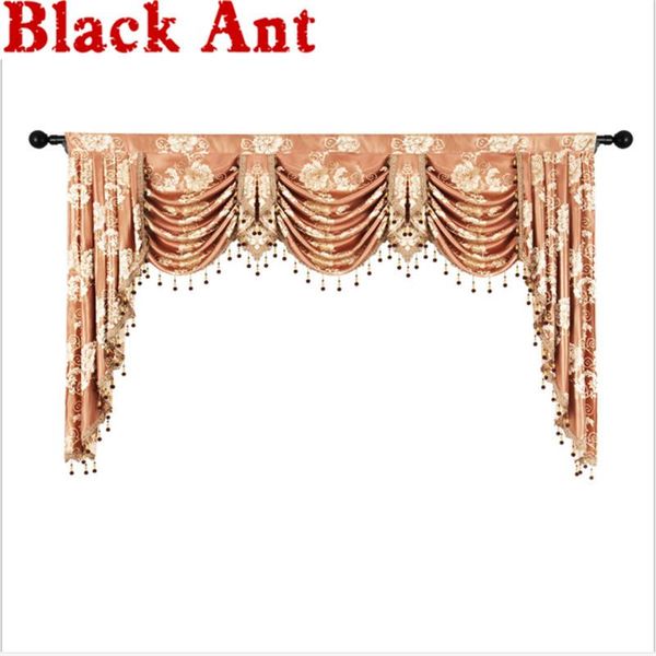 european royal luxury valance curtains for living room jacquard curtain head water wave window rod pocket dl-jd793 & drapes
european royal luxury valance curtains for living room jacquard curtain head water wave window rod pocket dl-jd793 & drapes