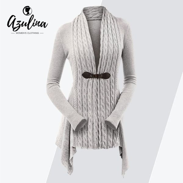 women's sweaters azulina cable knit buckle asymmetrical cardigan women sweater female casual solid color v-neck long sleeve cardigans c, White;black
women's sweaters azulina cable knit buckle asymmetrical cardigan women sweater female casual solid color v-neck long sleeve cardigans c, White;black